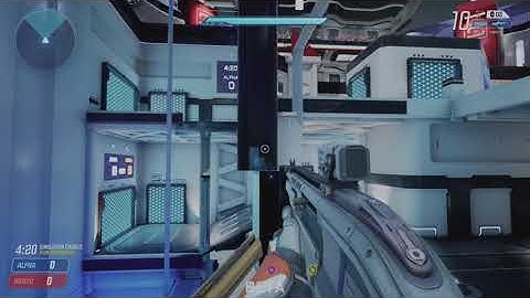 Splitgate - Out of Map Glitch on Simulation Charlie