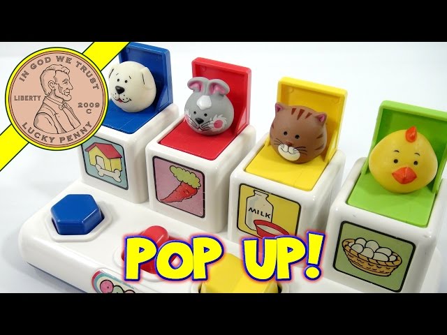 præambel Garanti Gå igennem Pop Up Pets - Dog, Bunny, Cat and Chick, 1984 Shelcore Toys - YouTube