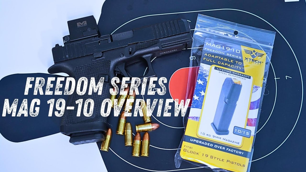 Обзор магазина Freedom Series MAG 19-10 для пистолетов Glock.