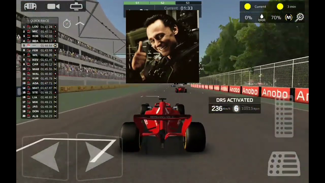 Today I finally win in Fx racer