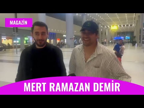 Mert Ramazan Demir, Afra Saraçoğlu Hakkında Konuştu! Havalimanında…