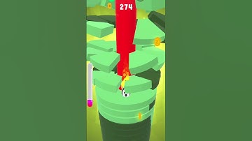 Stackball ASMR satisfying gameplay video #shorts #viral #funny.