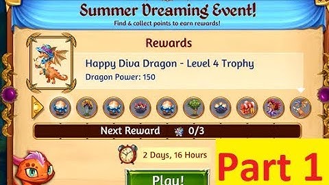 First 15 minutes of Summer Dreaming Event Part 1 - Merge Dragons
