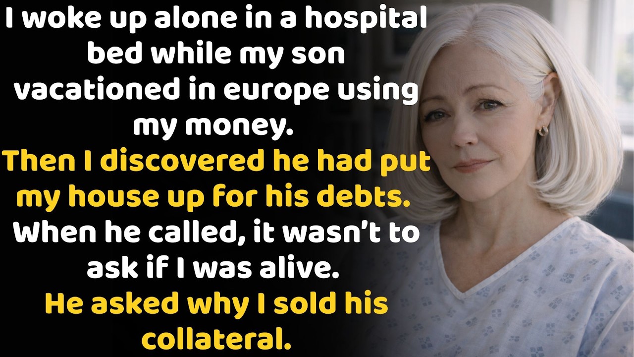 My Son And His Wife Traveled To Europe And Left Me In The Hospital — So I Sold The House And…