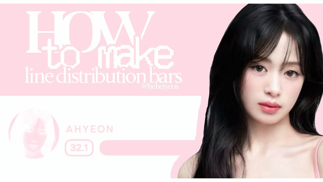 Distribution Bars Examples tutorial on how to make line distribution bars! - YouTube