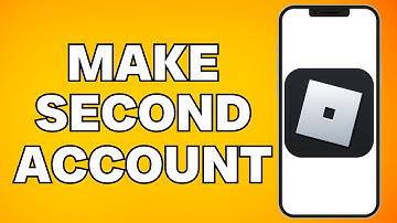 How To Make A Second Roblox Account On Mobile/iPad