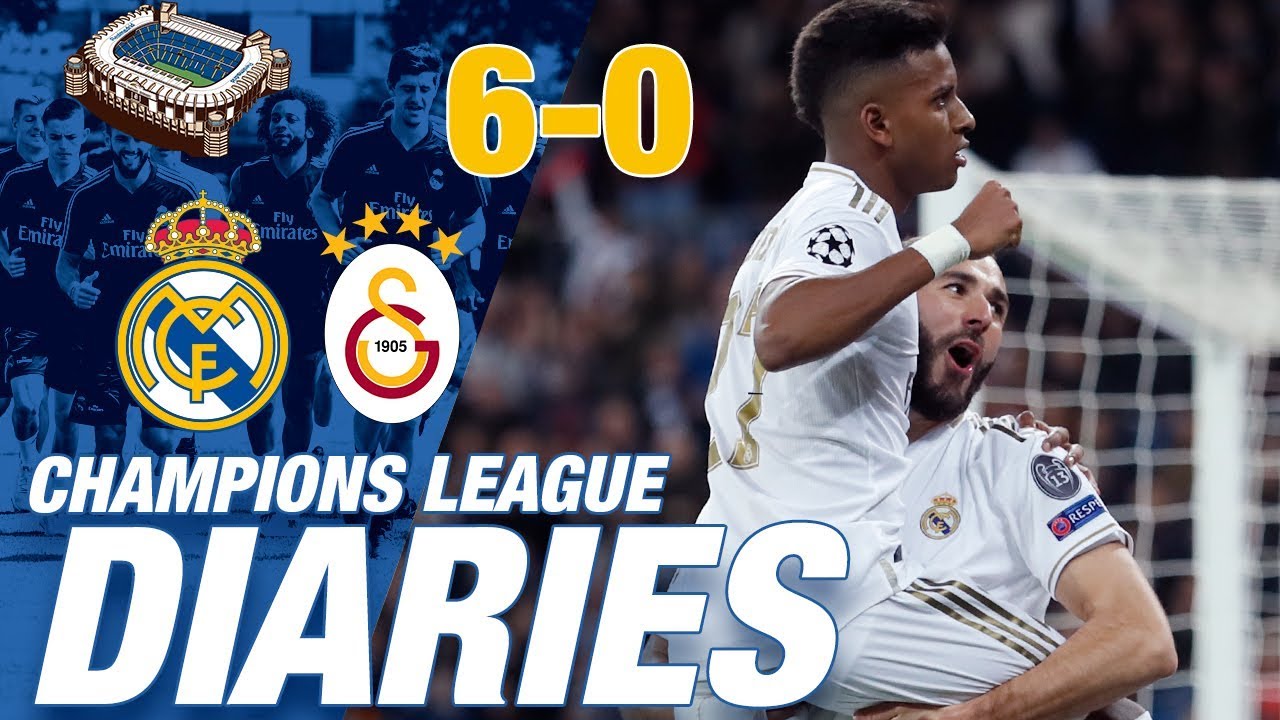 Champions League Diaries Real Madrid 6 0 Galatasaray Youtube