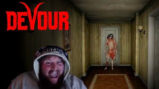 Caseoh_ plays Devour – Horror Game! Solo run
