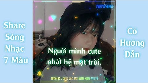 Share sóng nhạc Khung, Hoa Rơi 7 màu đẹp - TGTV445 (Có hướng dẫn) | Link Tải Dưới Phần Mô Tả Video.
