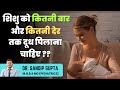 शिशु को कितनी बार और कितनी देर तक दूध पिलाना चाहिए? How Much Milk Should a Newborn Drink? Dr. Sandip
