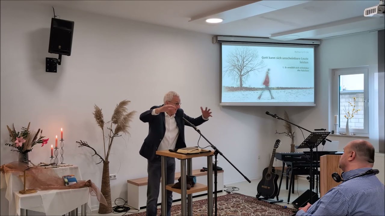 Gott kann sich unscheinbare Leute leisten - Predigt von S. Petry am 22.02.2026 in der FeG Alsheim