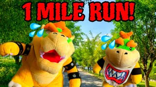 Bowser and Jr’s 1 Mile Run!