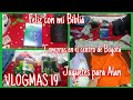 VLOGMAS 19🎄 Les comparto lo que compramos en el centro de Bogotá📍Mi biblia📖