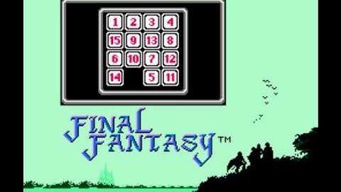 How to Unlock and Complete the 15-Puzzle in Final Fantasy NES