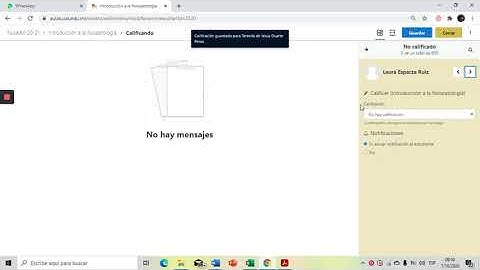 Como calificar foros de MOODLE