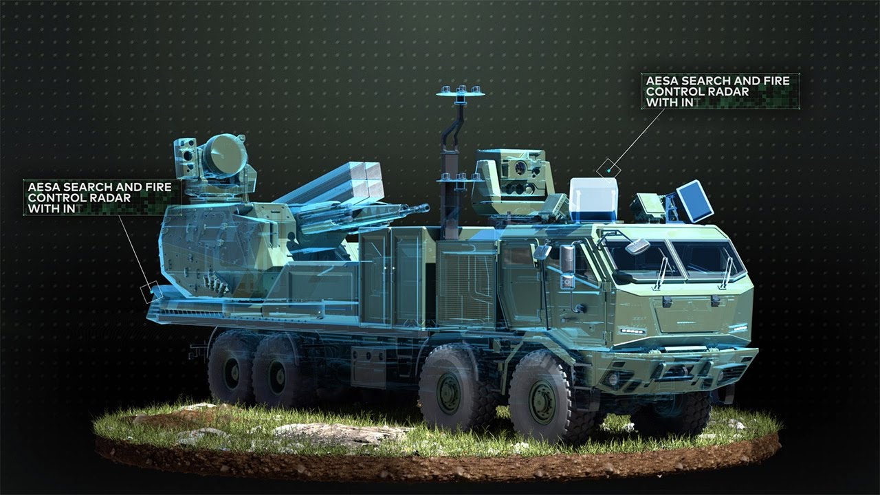 Aselsan - Gürz Short Ranged Air and Missile Defence System - 3D Animasyon Çalışması