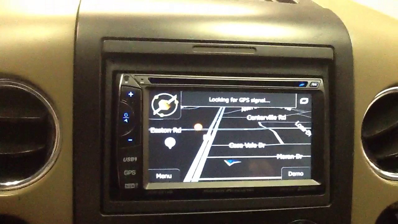 2004-2008 Ford F-150. GPS navigation power ACOUSTIK - YouTube