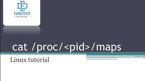 cat /proc/pid/maps - Linux Command of operating system| Understanding maps in Linux | Linux Tutorial