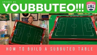 How To Build a Subbuteo Table