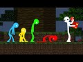 Stickman Got Lucky Block - Minecraft Animation