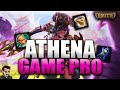 Athena le perfect support   game pro ranked top elo smite fr