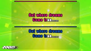 Video voorbeeld van "Linda Ronstadt And James Ingram - Somewhere Out There - Karaoke Version from Zoom Karaoke"