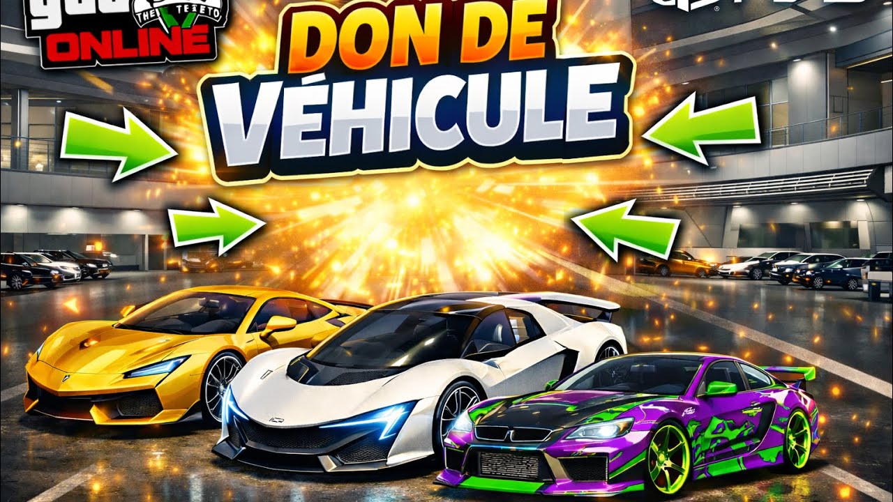 Glitch don de vehicule massif sur gta 5 online en 1.72 