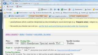 Build a buyers list using craigslist