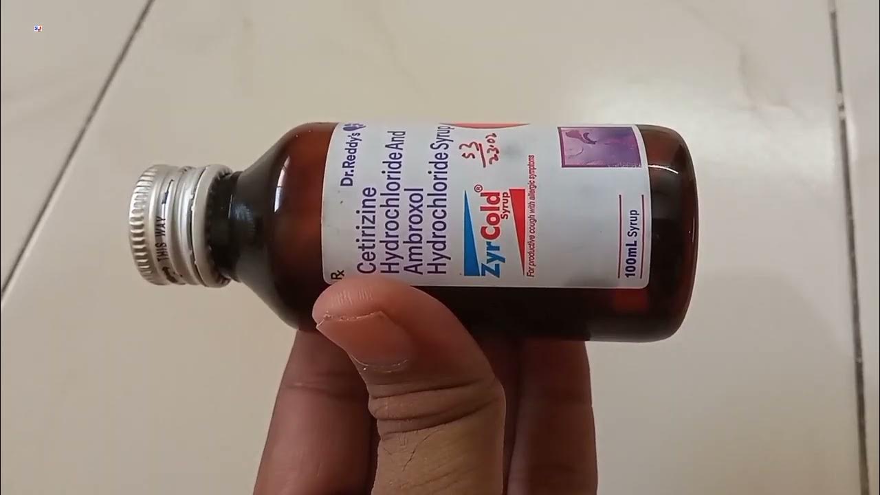 Zyrcold Syrup Cetirizine Hydrochloride & Ambroxol Hydrochloride Syrup