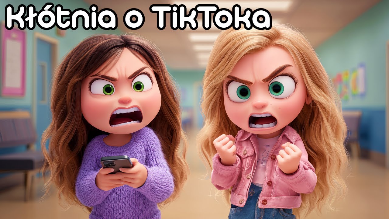 😡 Maja i Ania - Kłótnia o TikToka ⭐ | Bajki edukacyjne na dobranoc 🌙 | Słuchowisko 🎶