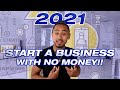 HOW TO START A BUSINESS WITH $0 IN 2024