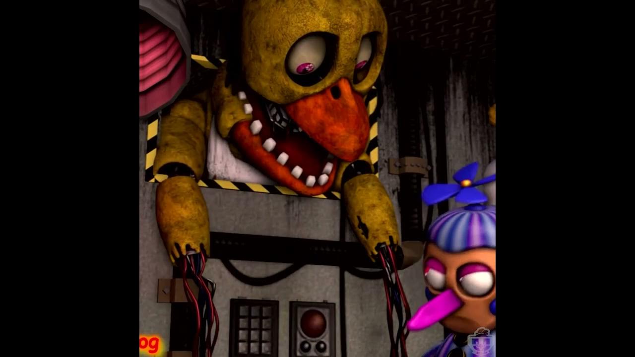 Withered Chica UCN Voice Line Animated 