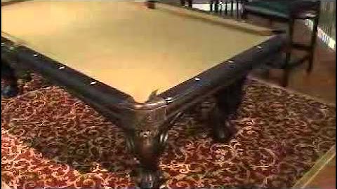 An American Heritage Billiards Billiard Table