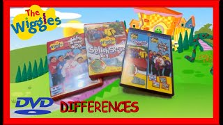 The Wiggles Sailing Around the World & Splish Splash Big Red Boat DVD Differences