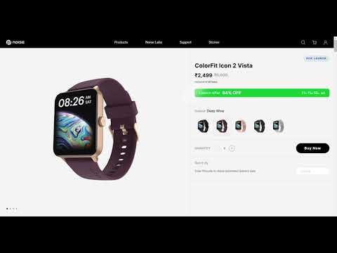 Noise Colorfit Icon 2 Vista Discount Coupon Code 2023  ! Watch before Buying 🔥⚡