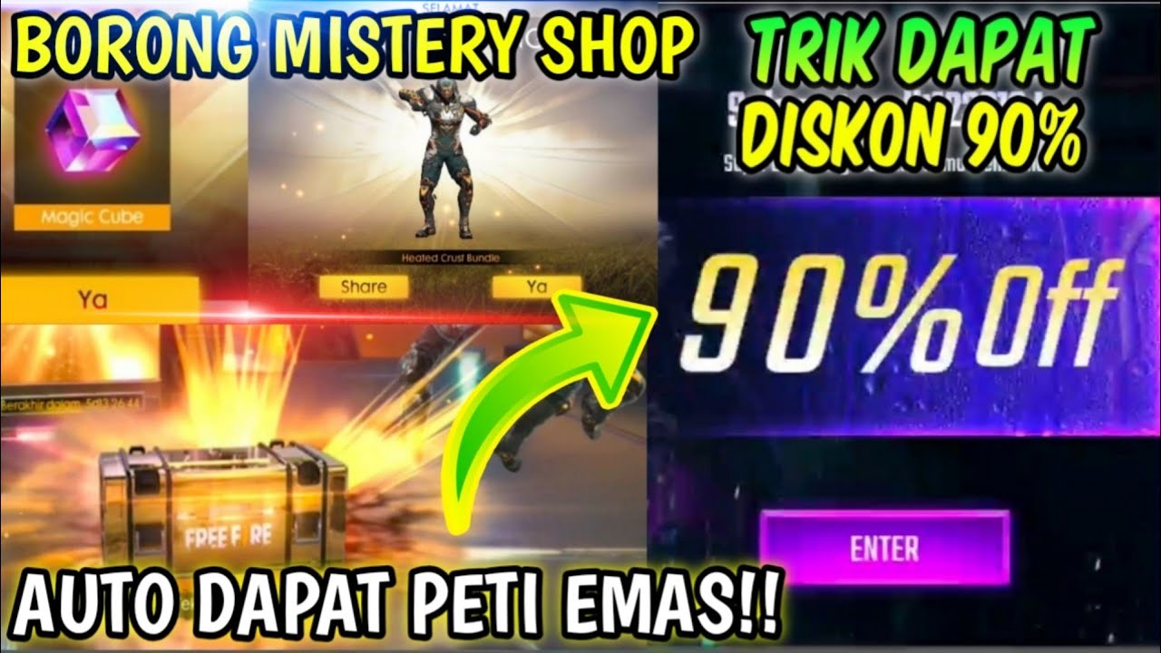 Hoki dapet diskon 90% event mystery shop nomad samurai [free ... - 