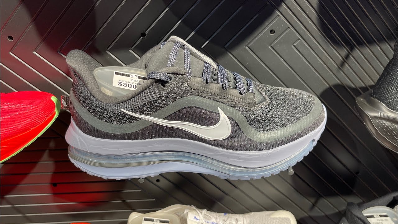 Brand New Nike Pegasus Premium Anthracite Pure Platinum HQ2592-006 Running Shoes NIKE PEGASUS PREMIUM ANTHRACITE/PURE PLATINUM-ASHEN SLATE  main image 3