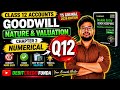 Goodwill: Nature and Valuation Class 12 Accounts | Chapter 2 TS Grewal Q12 Solution! 🔥