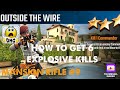 Outside the wire sniper strike special ops mission 9  mansion  rifle zone 17