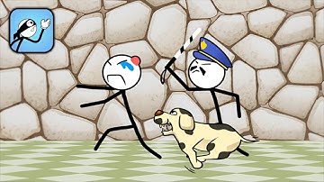 Thief Puzzle Stickman - Part 1 Levels 1-40 Gameplay Walkthrough (Android, iOS Game)