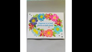 Spellbinders Watercolor with Natures Botanical Wreath & Sentiments