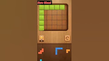 Tetris Animation 😱 game WOOD PUZZLE #14 #tetris #game #animation #woodpuzzle #shorts#coffindance#fyp