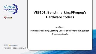 VES101. Benchmarking FFmpeg’s Hardware Codecs screenshot 5