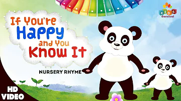 If You Happy And You Know It Clap Your Hands I Children English Nursery Rhyme With Actions #kids