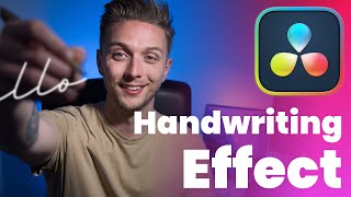How to Make the Handwriting Animation in DaVinci Resolve