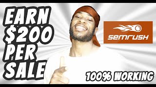 SEMRUSH - SEMrush Affiliate PROGRAM | SEMrush TUTORIAL| SEO SEMrush (SEMrush Review)