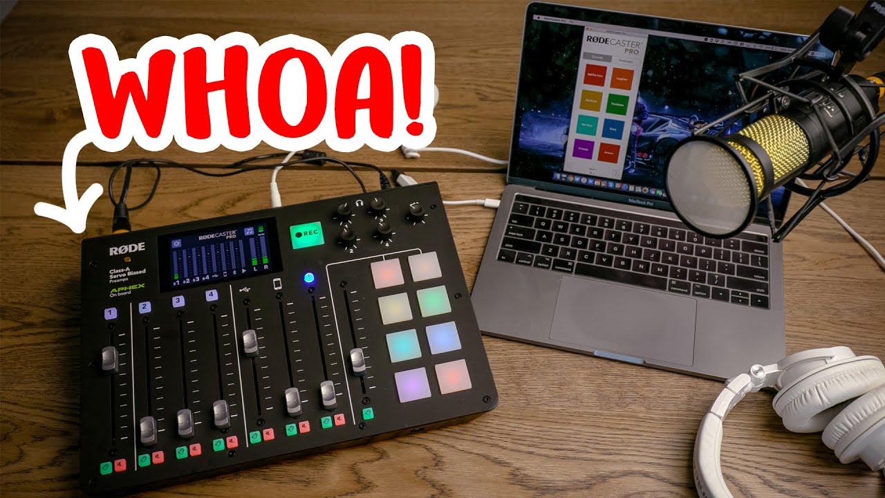 RODECASTER Pro — a Not-so Technical First Impression - Podcasting