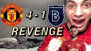 Manchester United 4-1 Istanbul Basaksehir Champions League - Fan Reaction Highlights REVENGE