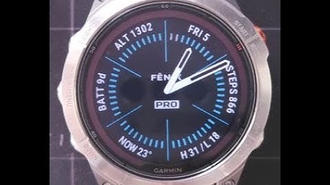 Garmin Fenix 7 Pro Tutorial - 1. Overview