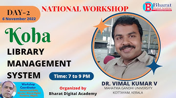 Workshop on Koha Library Management System Day-2